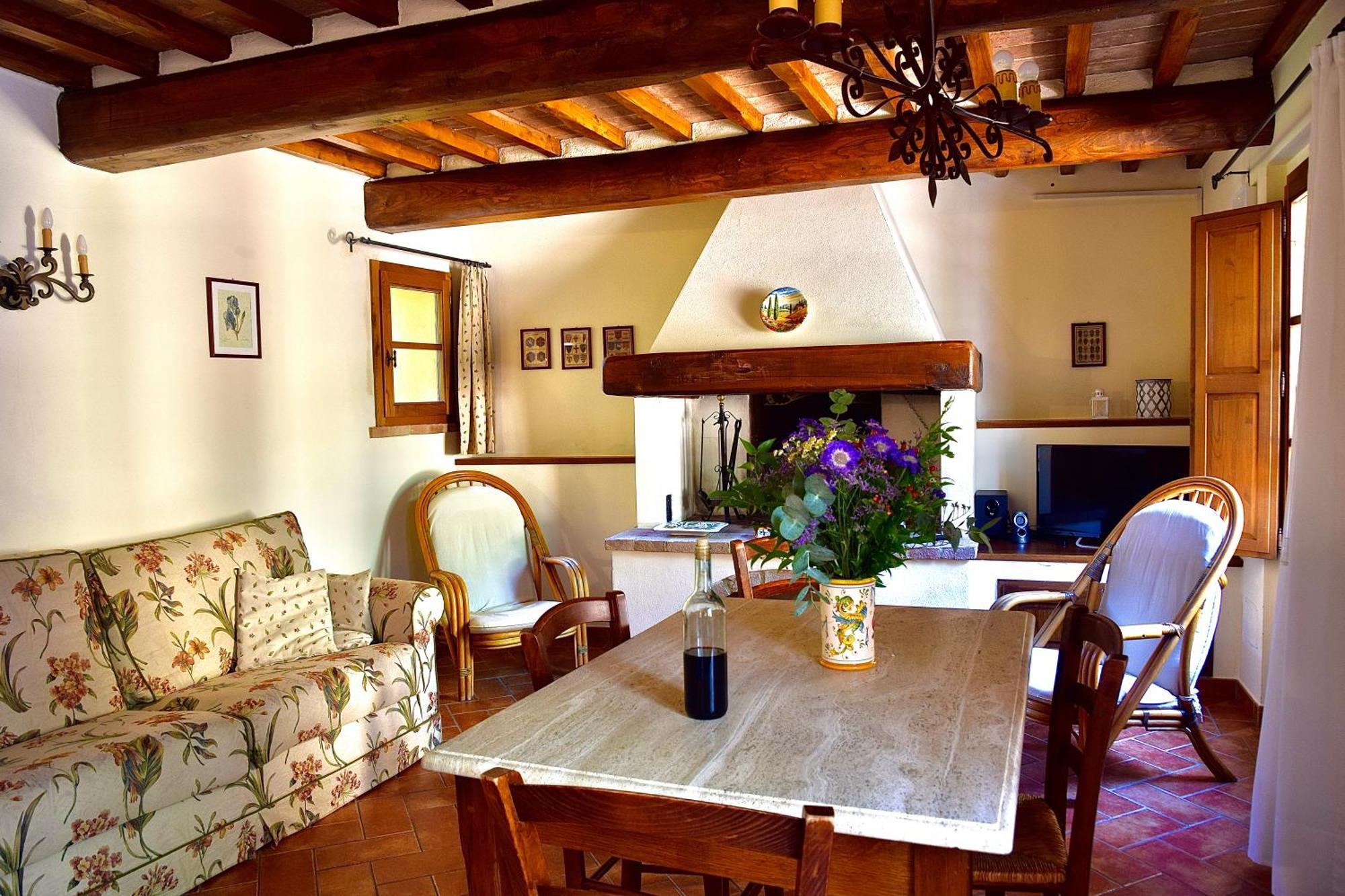 蒙特斯佩尔托利Relax In Chianti Il Borgo 7公寓 外观 照片