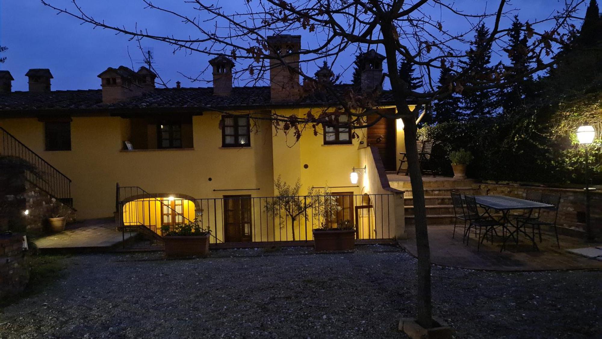 蒙特斯佩尔托利Relax In Chianti Il Borgo 7公寓 外观 照片