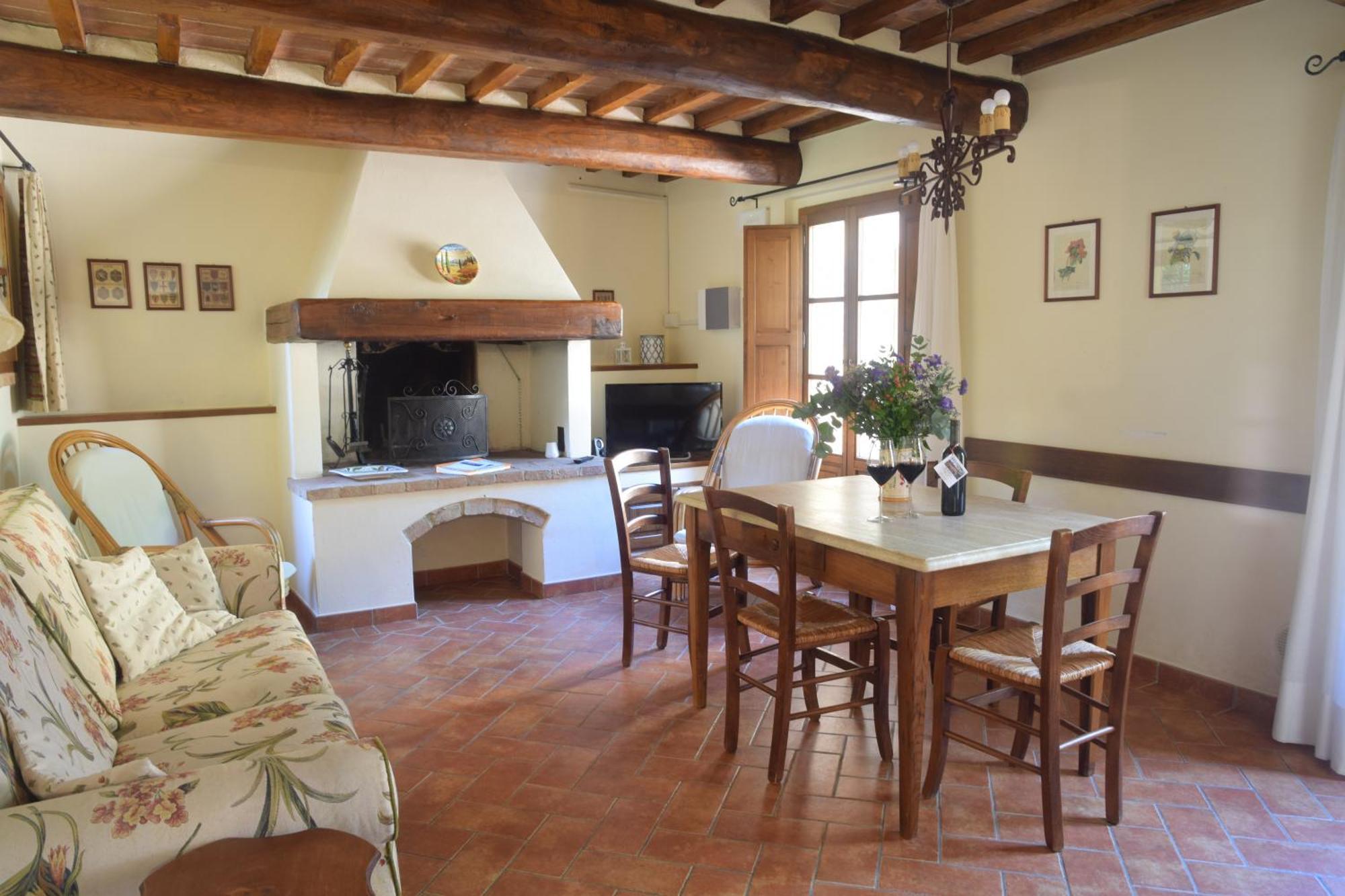 蒙特斯佩尔托利Relax In Chianti Il Borgo 7公寓 外观 照片